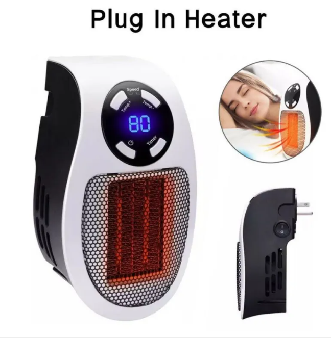 VersaHeat Wall-Mounted Space Heater – Portable & Energy Efficient
